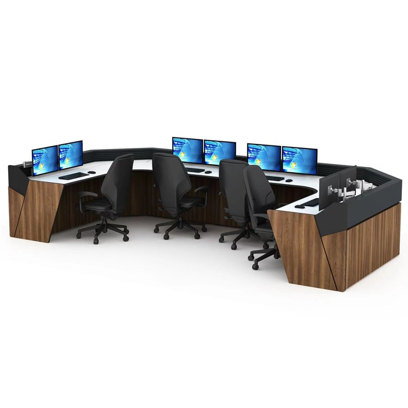 مكتب وحدة التحكم في غرفة التحكم على شكل U CH14 - صورة 3