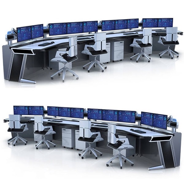 CH32 Metal Operator Security Command Center Workstations - صورة 3